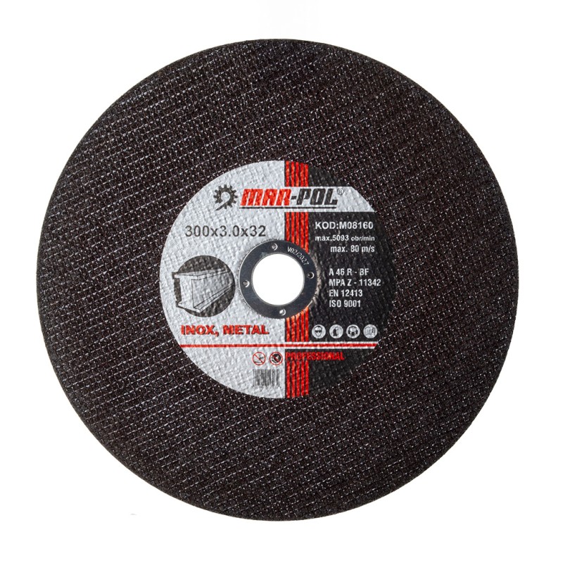 Set di 5 dischi da taglio metallo mar-pol Ø300 mm potenza, precisione e durabilità